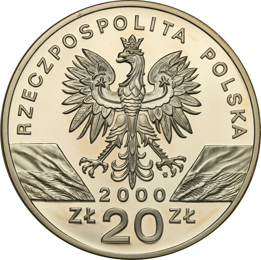 III RP. 20 złotych 2000 Dudek